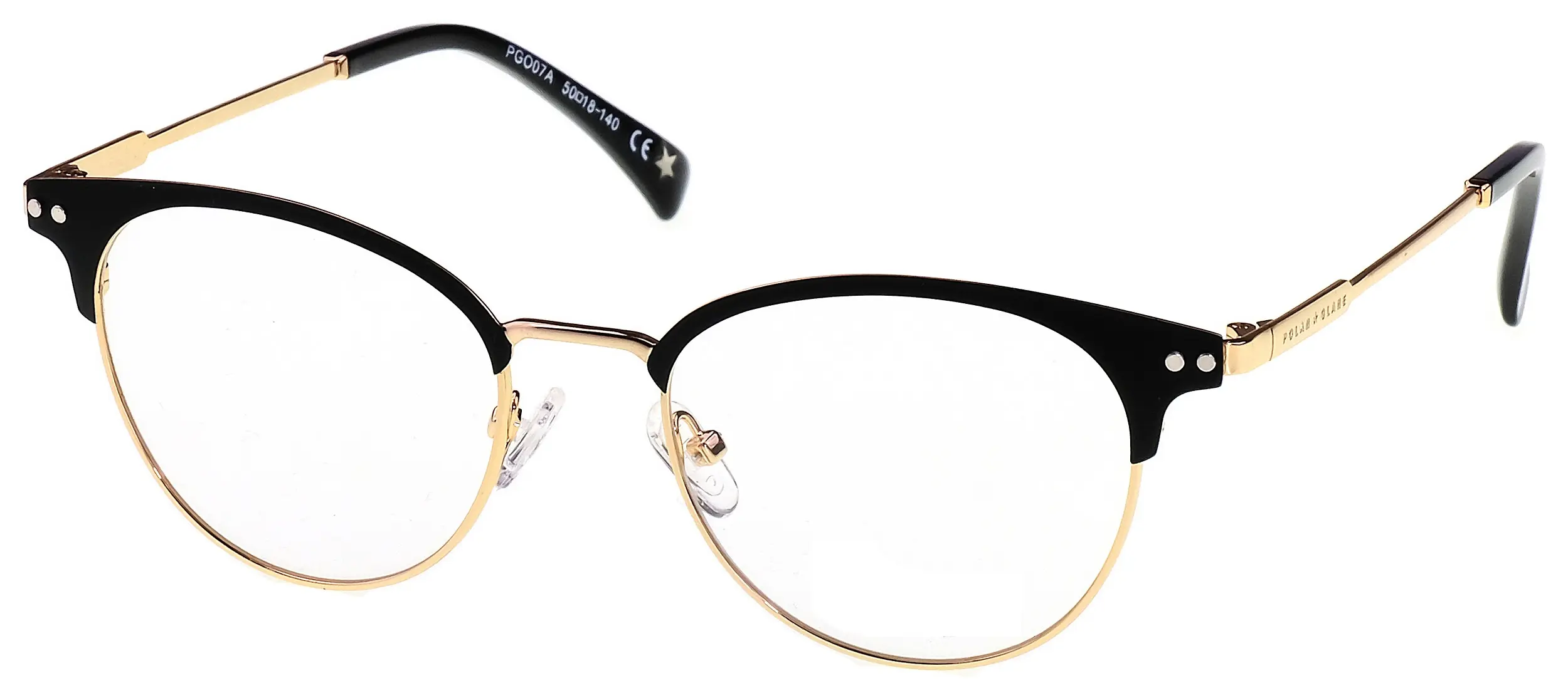 Női szemüvegkeret PGO7006A Clip-on napszemüveg előtéttel - Image 1